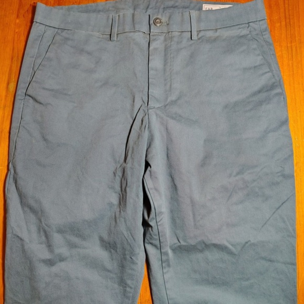 GAP Women's Slate Blue Chino Trousers